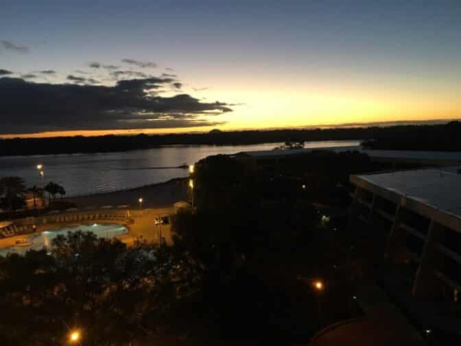 Gorgeous sunrises over Lake Buena Visita greet you each morning