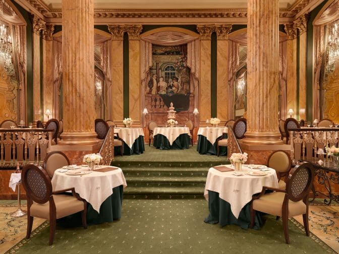 The Peabody Memphis Hotel is a grand Southern hotel, filled with tradition like afternoon tea. Peabody Hotel 2015 © Trey Clark for The Peabody Hotel
